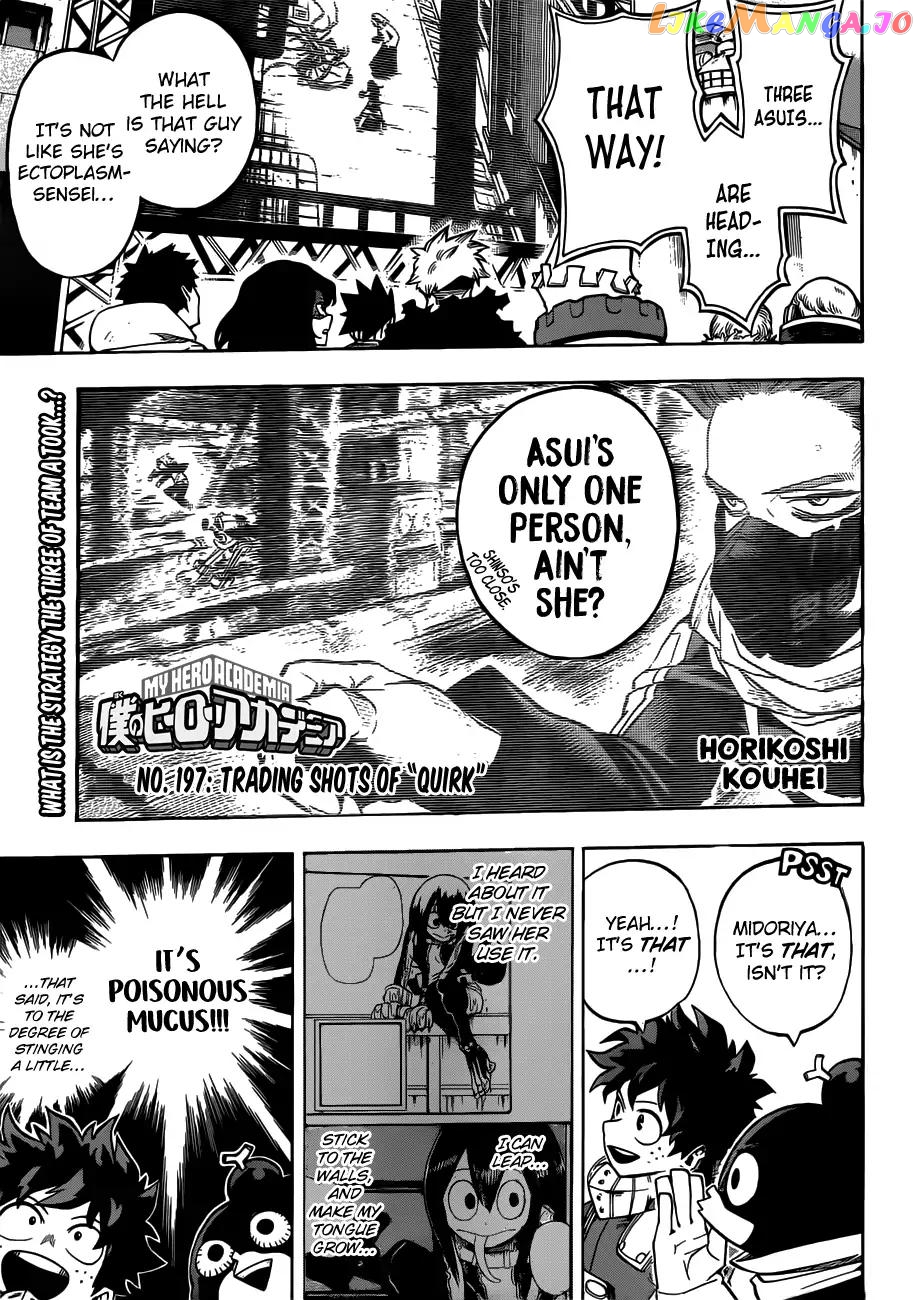 Boku No Hero Academia chapter 197 - page 1