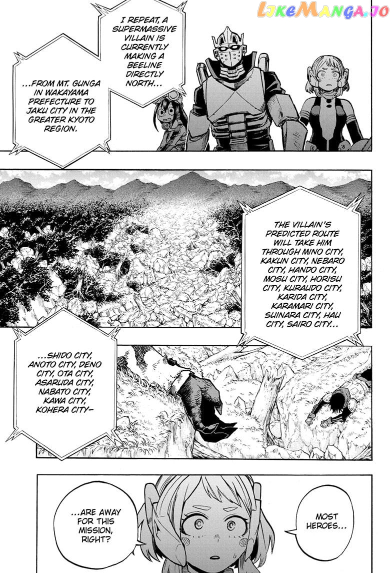 Boku No Hero Academia chapter 282 - page 14