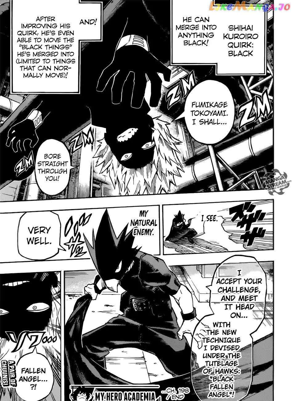 Boku No Hero Academia chapter 198 - page 14