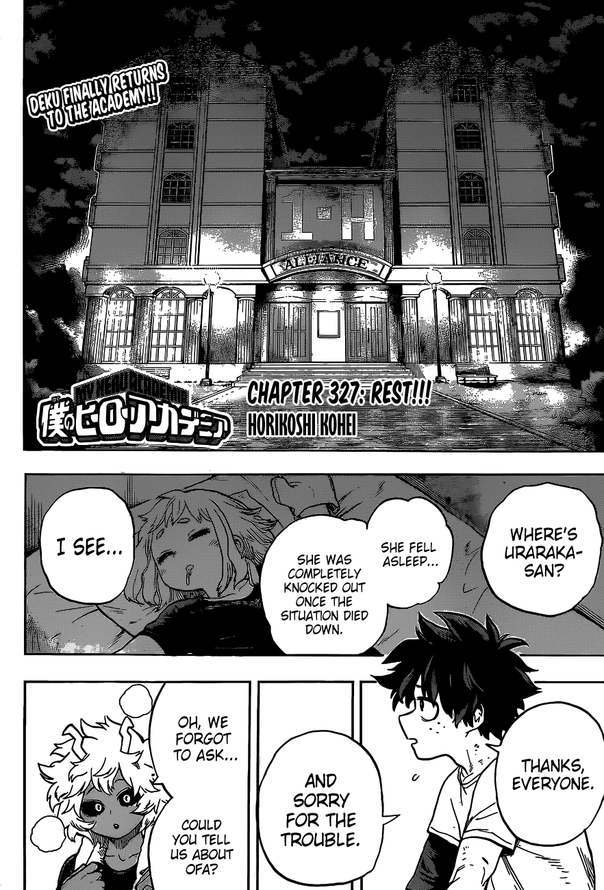 Boku No Hero Academia chapter 327 - page 5