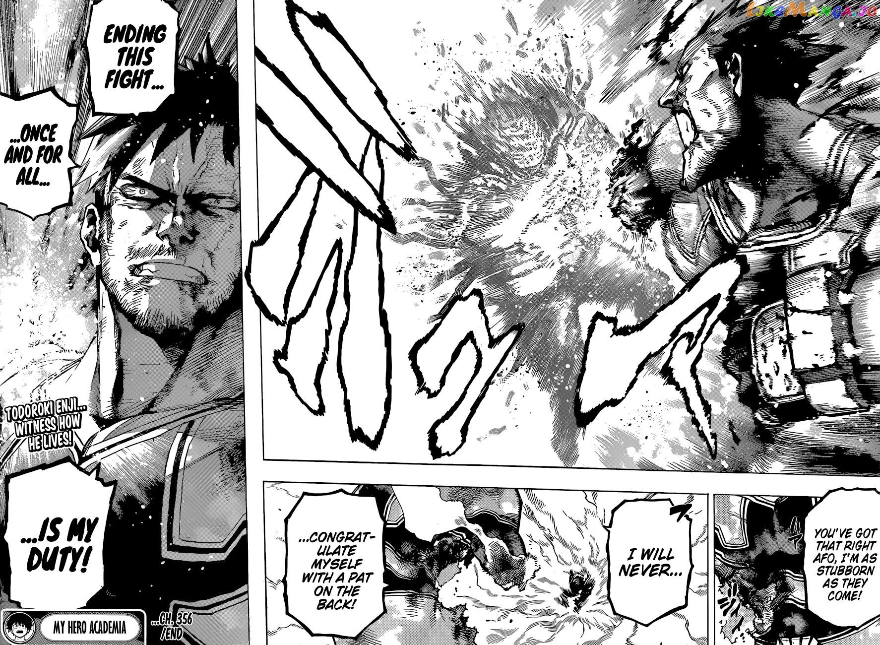 Boku No Hero Academia chapter 356 - page 14