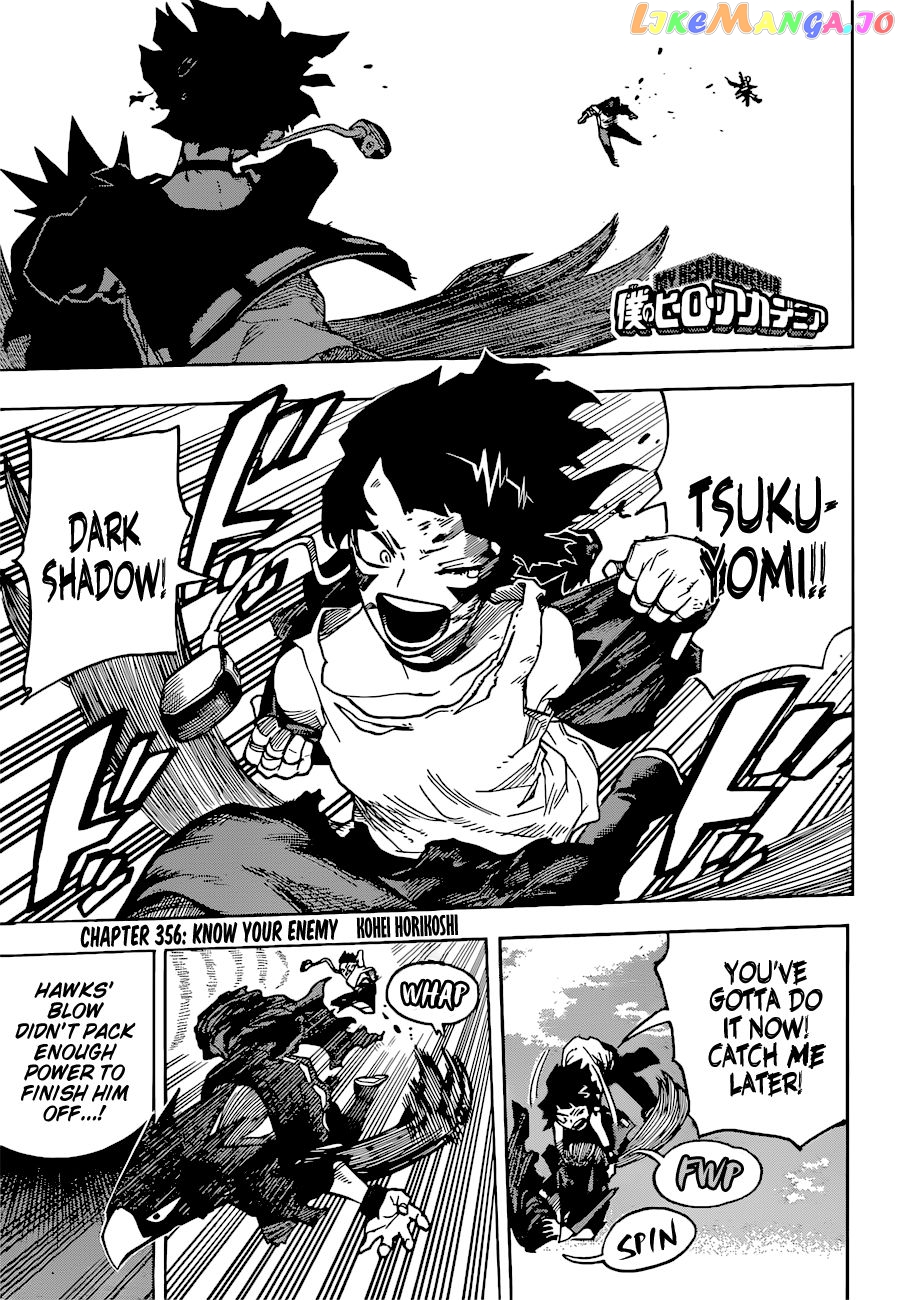 Boku No Hero Academia chapter 356 - page 2