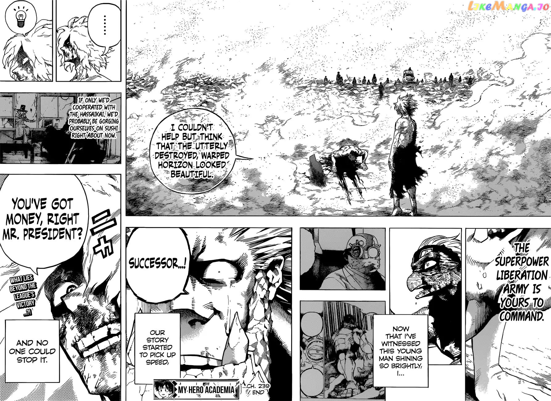 Boku No Hero Academia chapter 239 - page 14