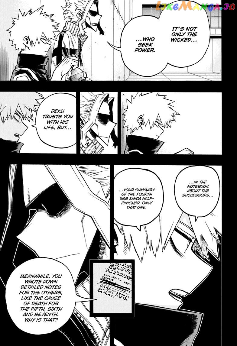 Boku No Hero Academia chapter 284 - page 9