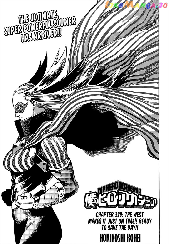 Boku No Hero Academia chapter 329 - page 2