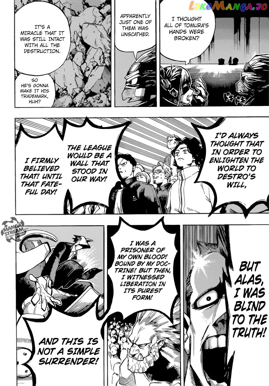 Boku No Hero Academia chapter 240 - page 8