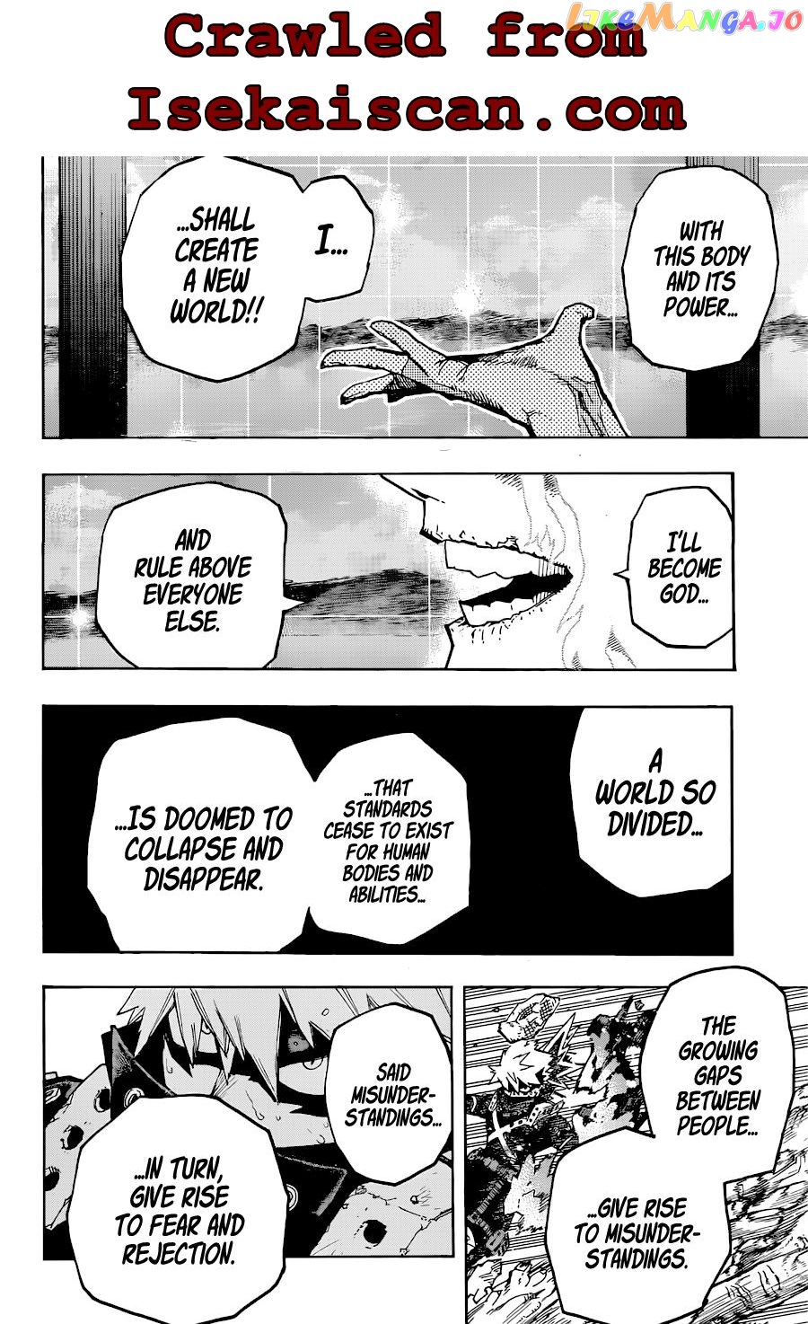 Boku No Hero Academia chapter 358 - page 6