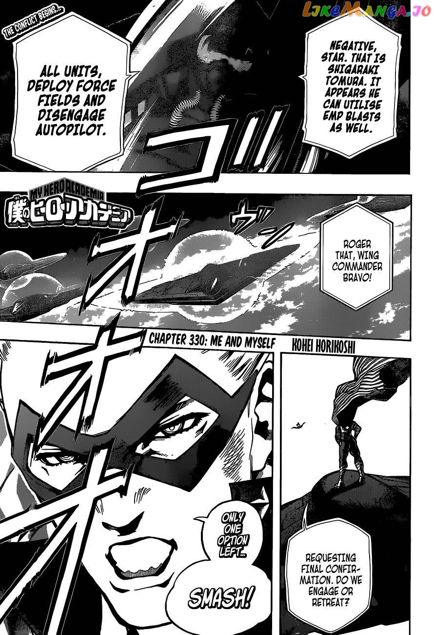 Boku No Hero Academia chapter 330 - page 3