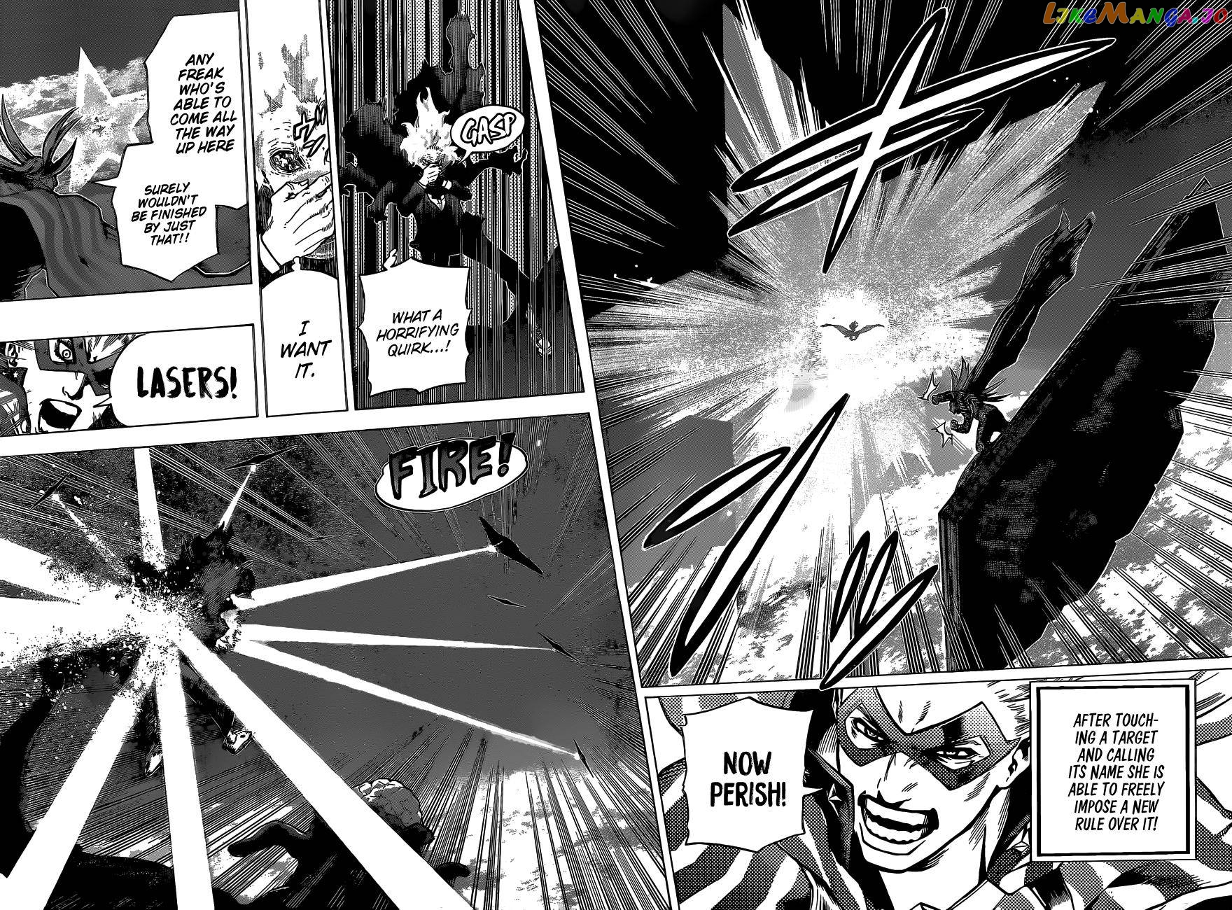 Boku No Hero Academia chapter 330 - page 8