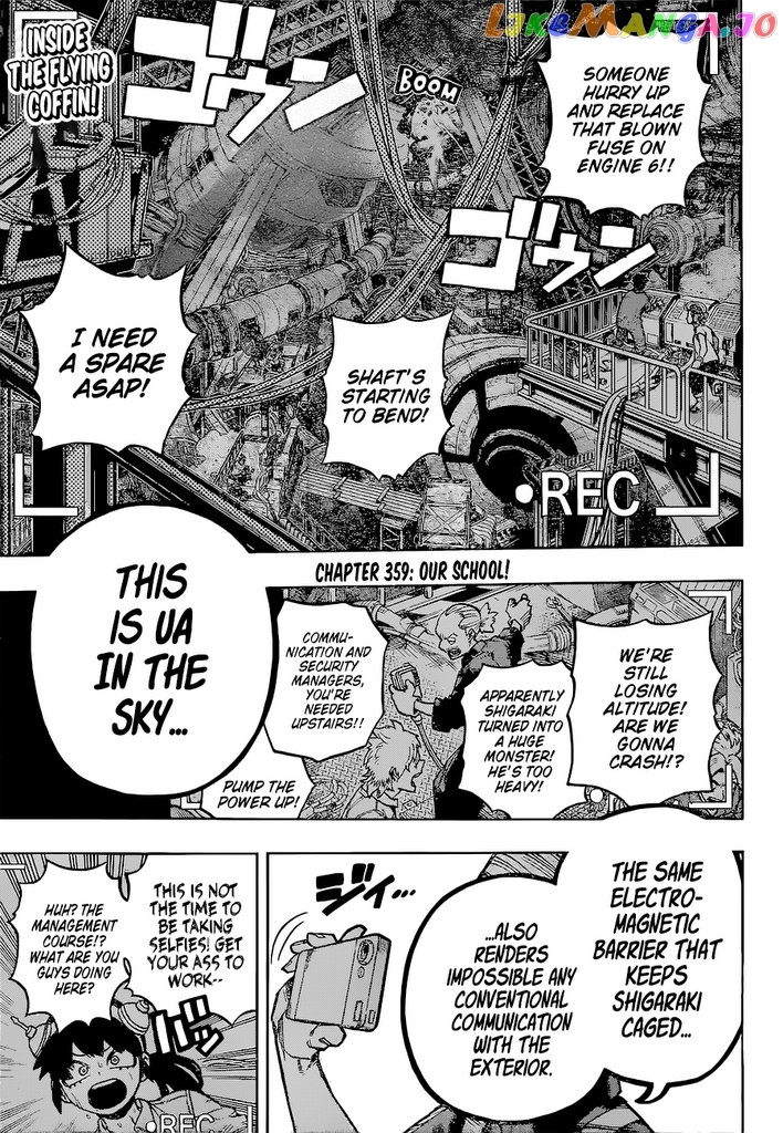 Boku No Hero Academia chapter 359 - page 5