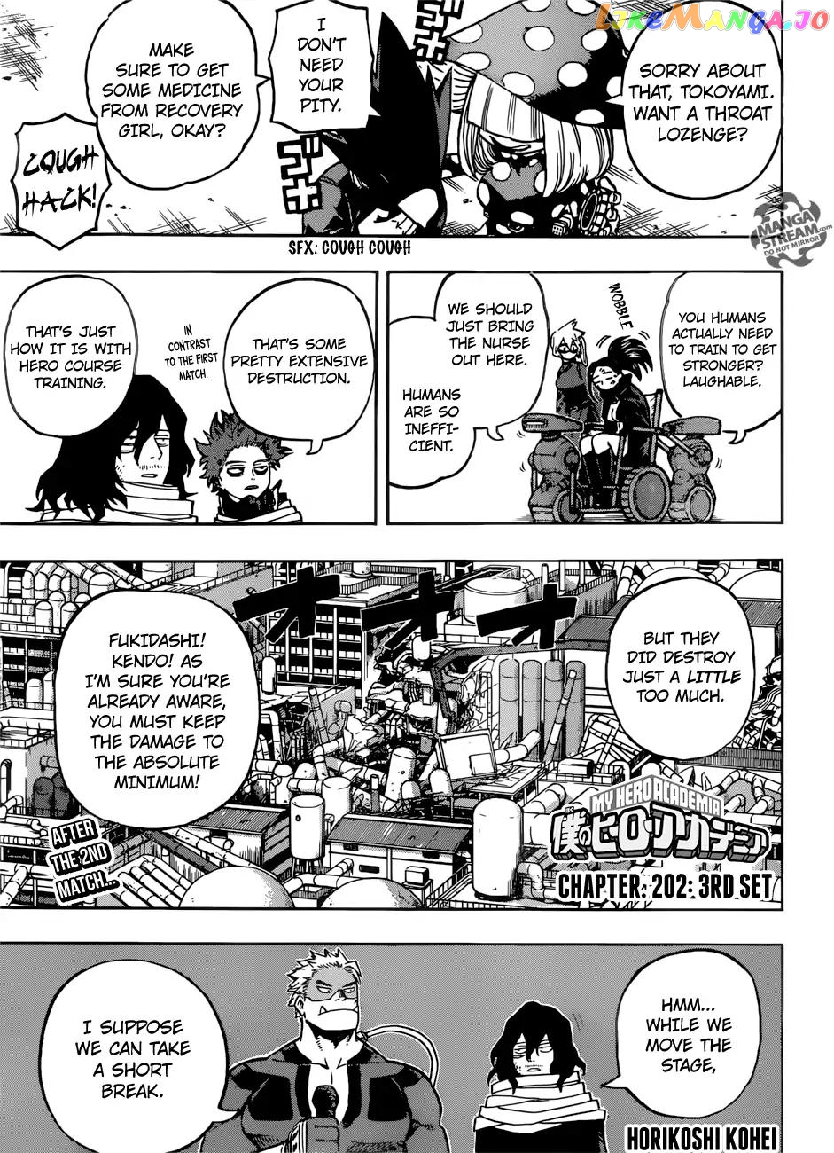 Boku No Hero Academia chapter 202 - page 1