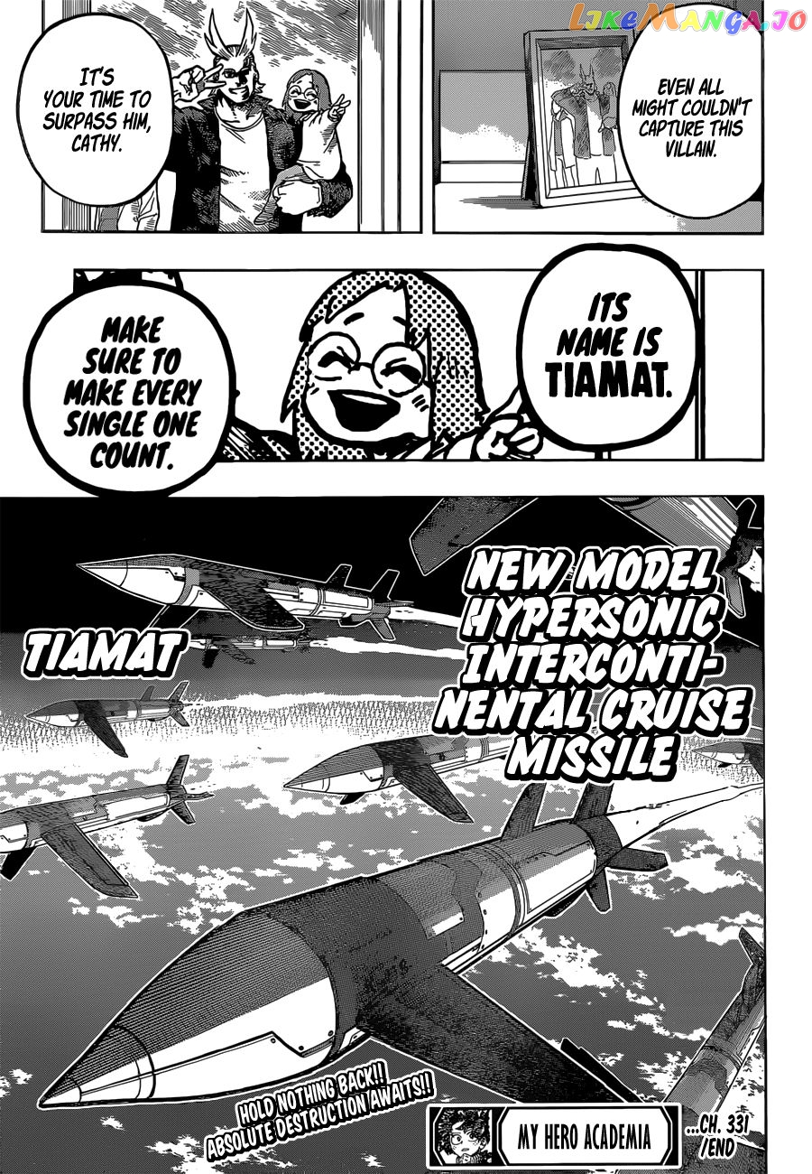 Boku No Hero Academia chapter 331 - page 15