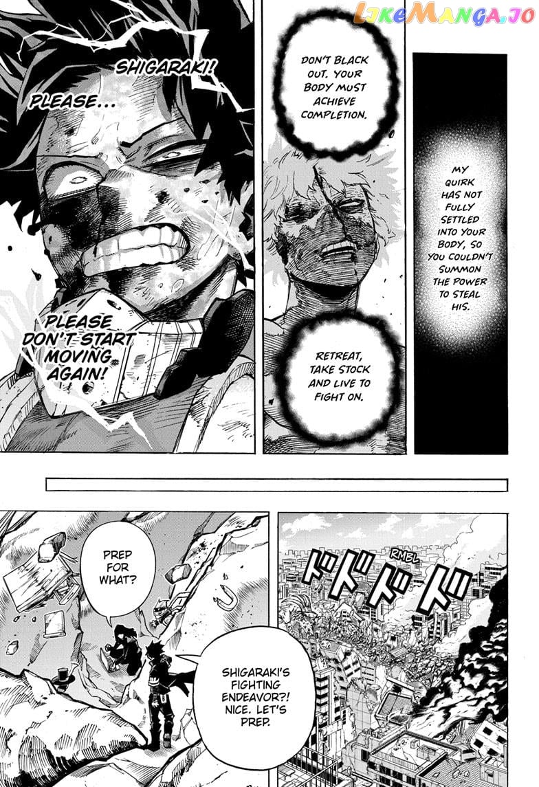 Boku No Hero Academia chapter 287 - page 14