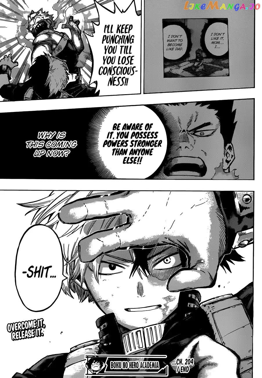 Boku No Hero Academia chapter 204 - page 15