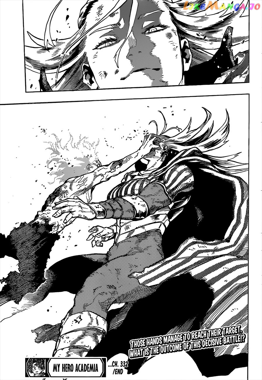 Boku No Hero Academia chapter 332 - page 17