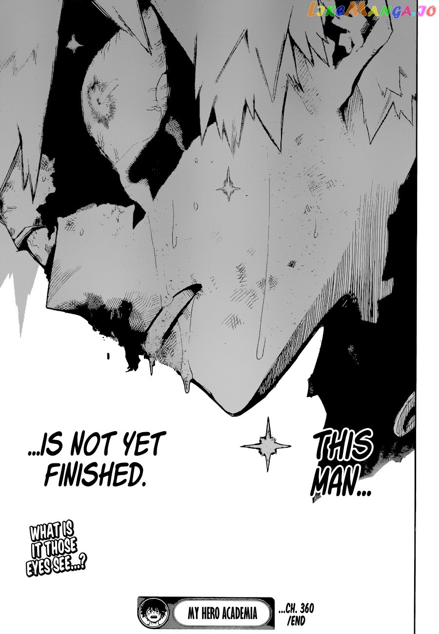 Boku No Hero Academia chapter 360 - page 16