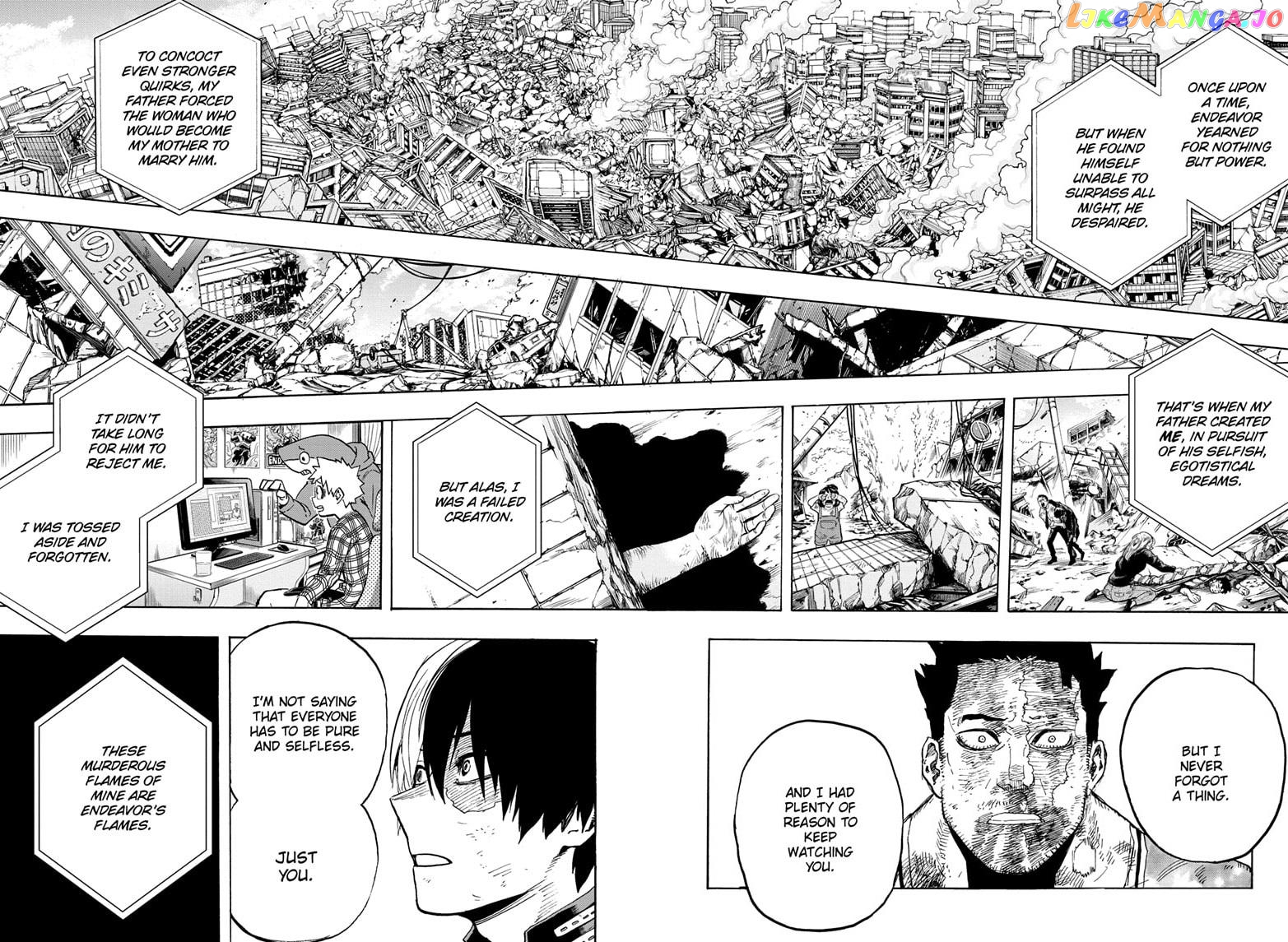 Boku No Hero Academia chapter 290 - page 11
