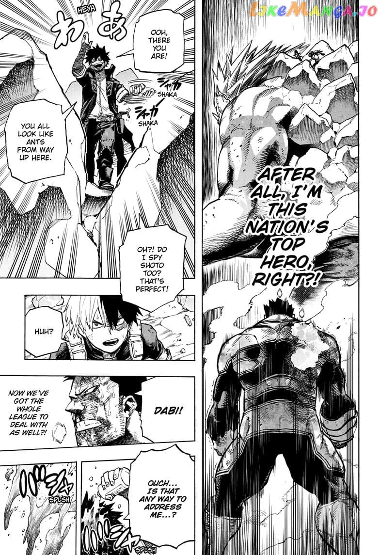 Boku No Hero Academia chapter 290 - page 8