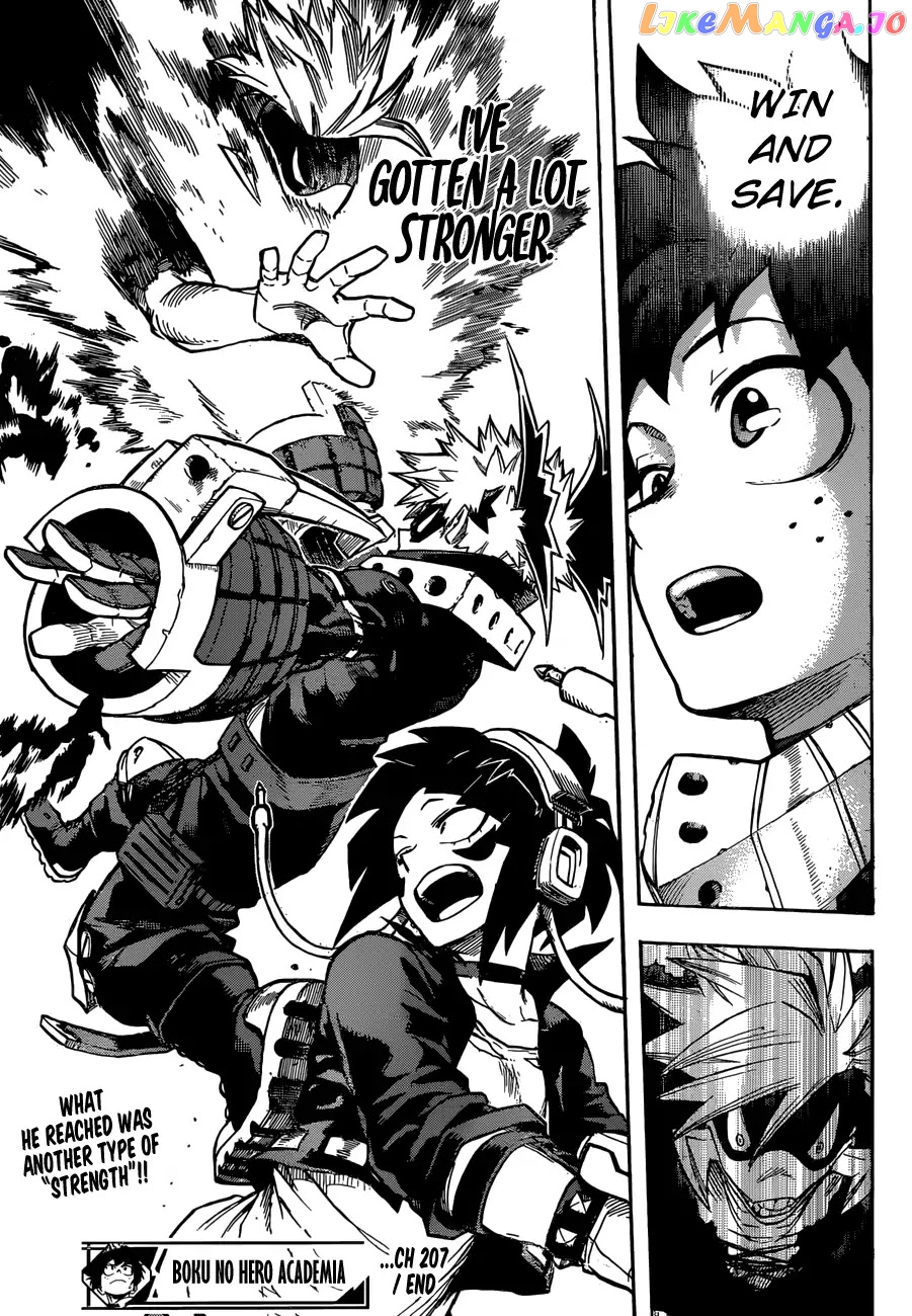 Boku No Hero Academia chapter 207 - page 14