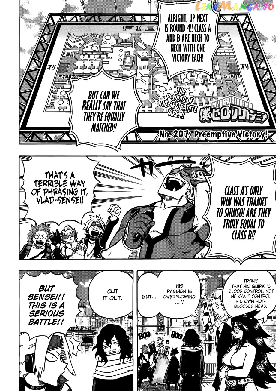 Boku No Hero Academia chapter 207 - page 3