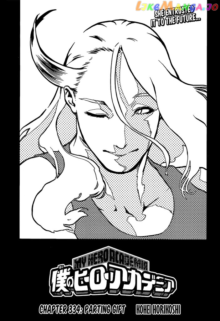 Boku No Hero Academia chapter 334 - page 1