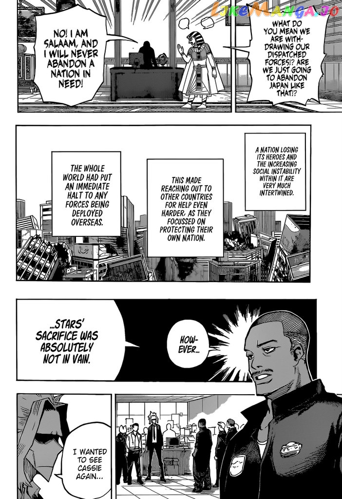 Boku No Hero Academia chapter 334 - page 13