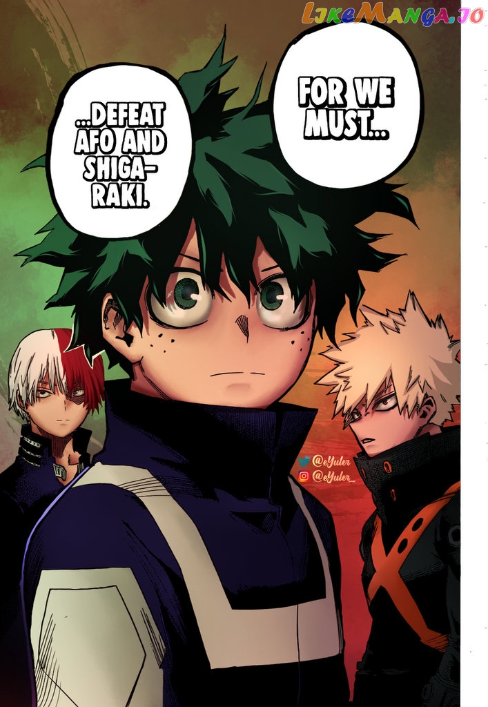 Boku No Hero Academia chapter 334 - page 18