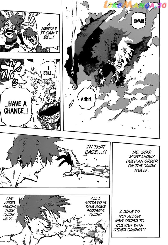 Boku No Hero Academia chapter 334 - page 8