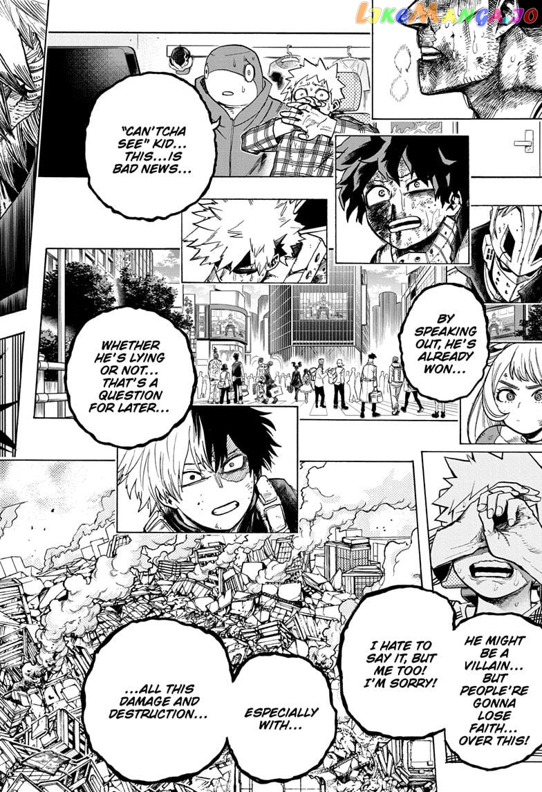 Boku No Hero Academia chapter 291 - page 12