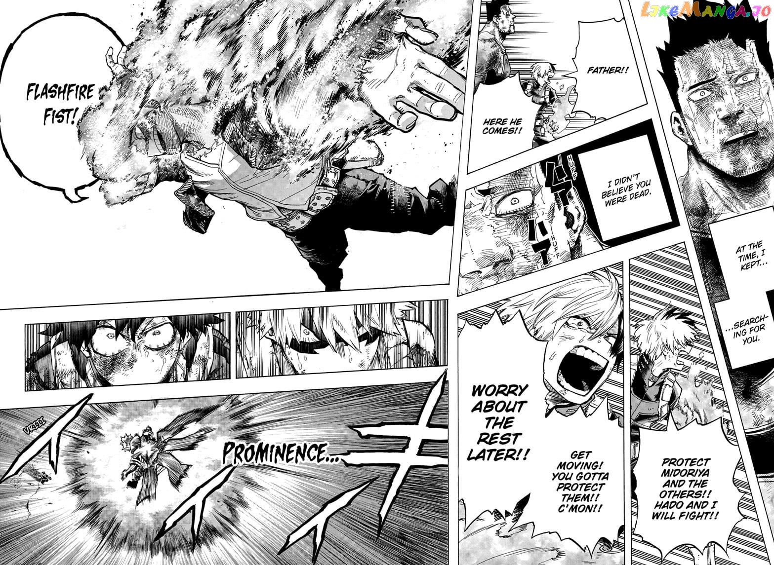Boku No Hero Academia chapter 291 - page 14