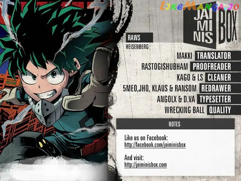 Boku No Hero Academia chapter 208 - page 2
