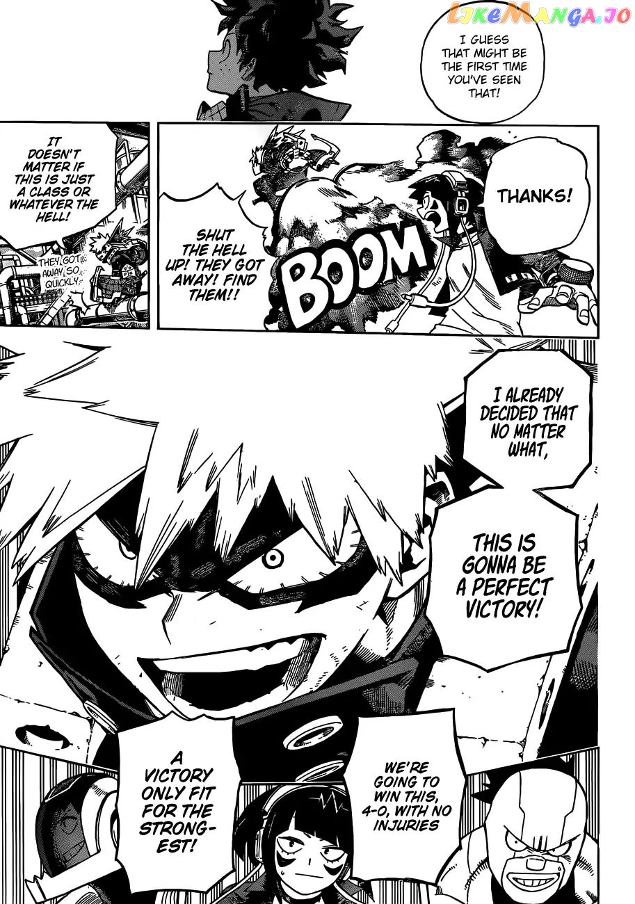 Boku No Hero Academia chapter 208 - page 4