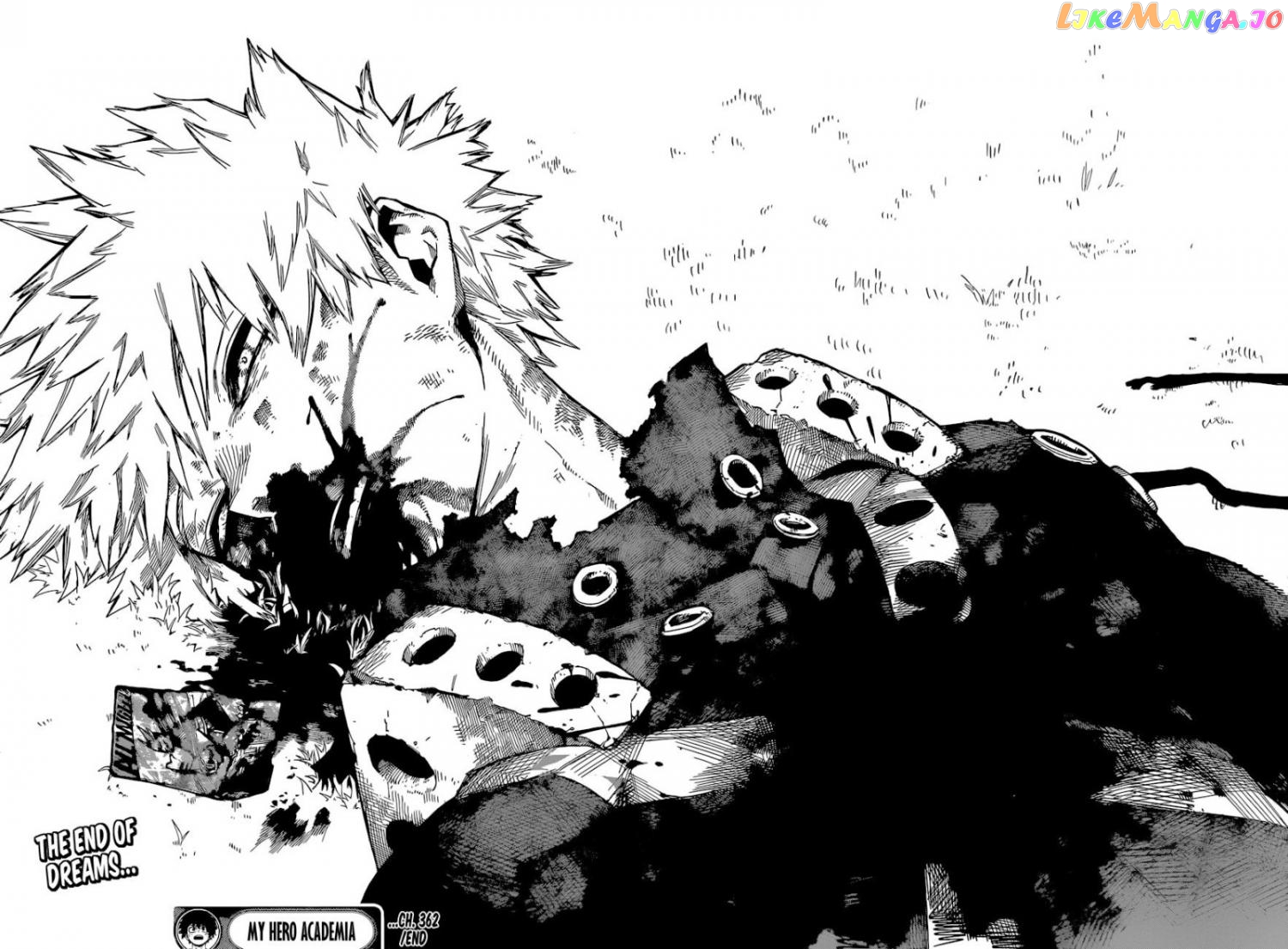 Boku No Hero Academia chapter 362 - page 16