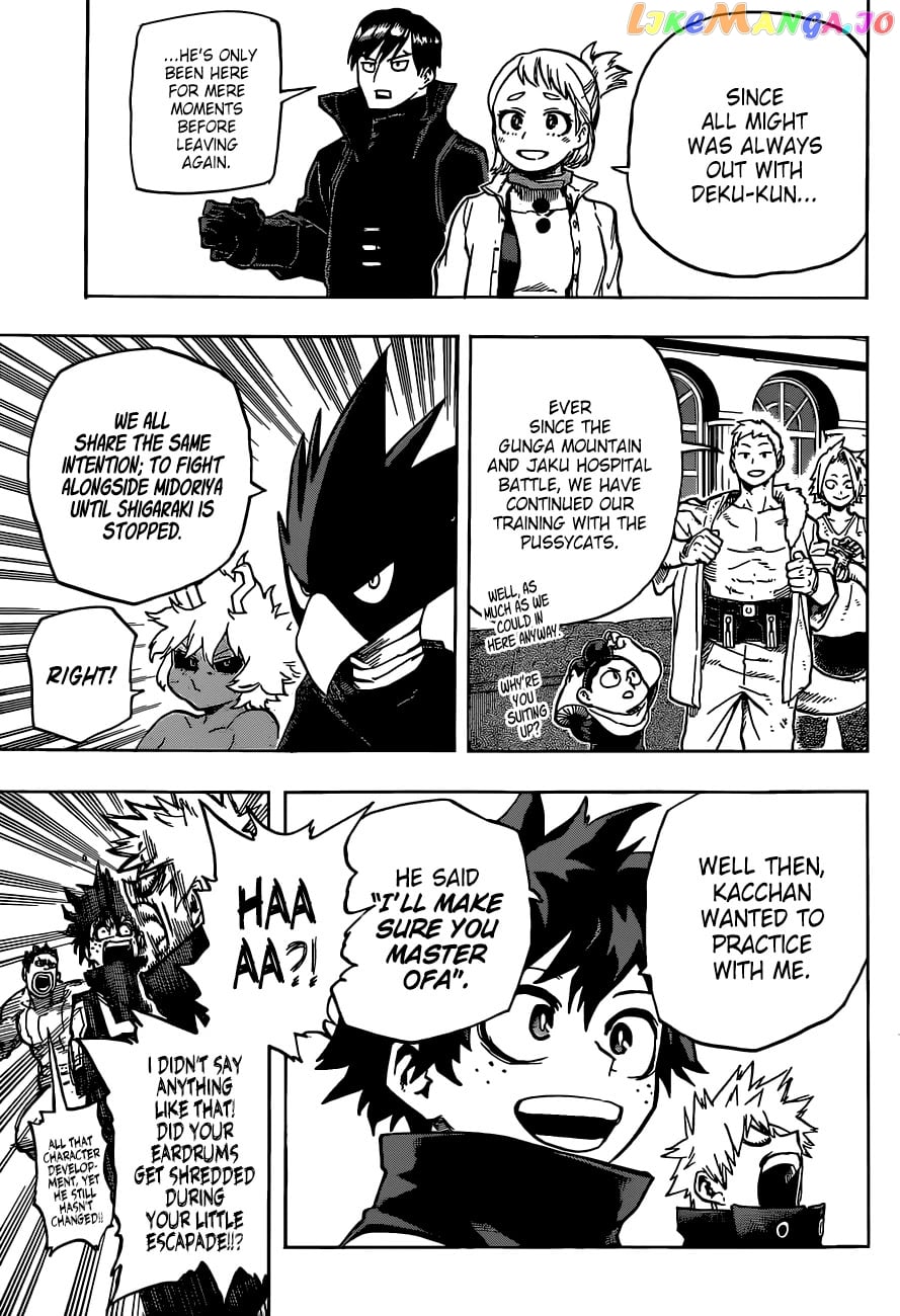 Boku No Hero Academia chapter 335 - page 8