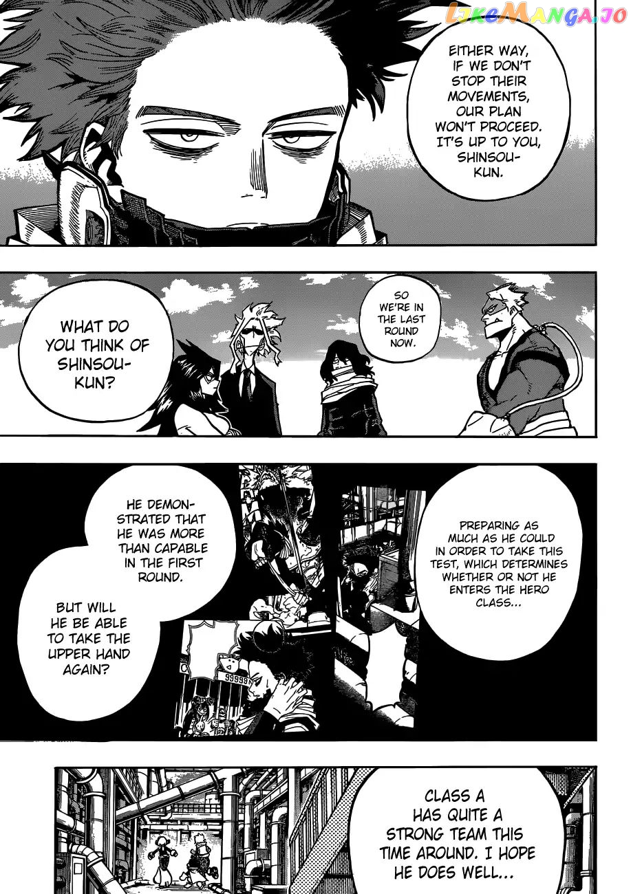 Boku No Hero Academia chapter 209 - page 10