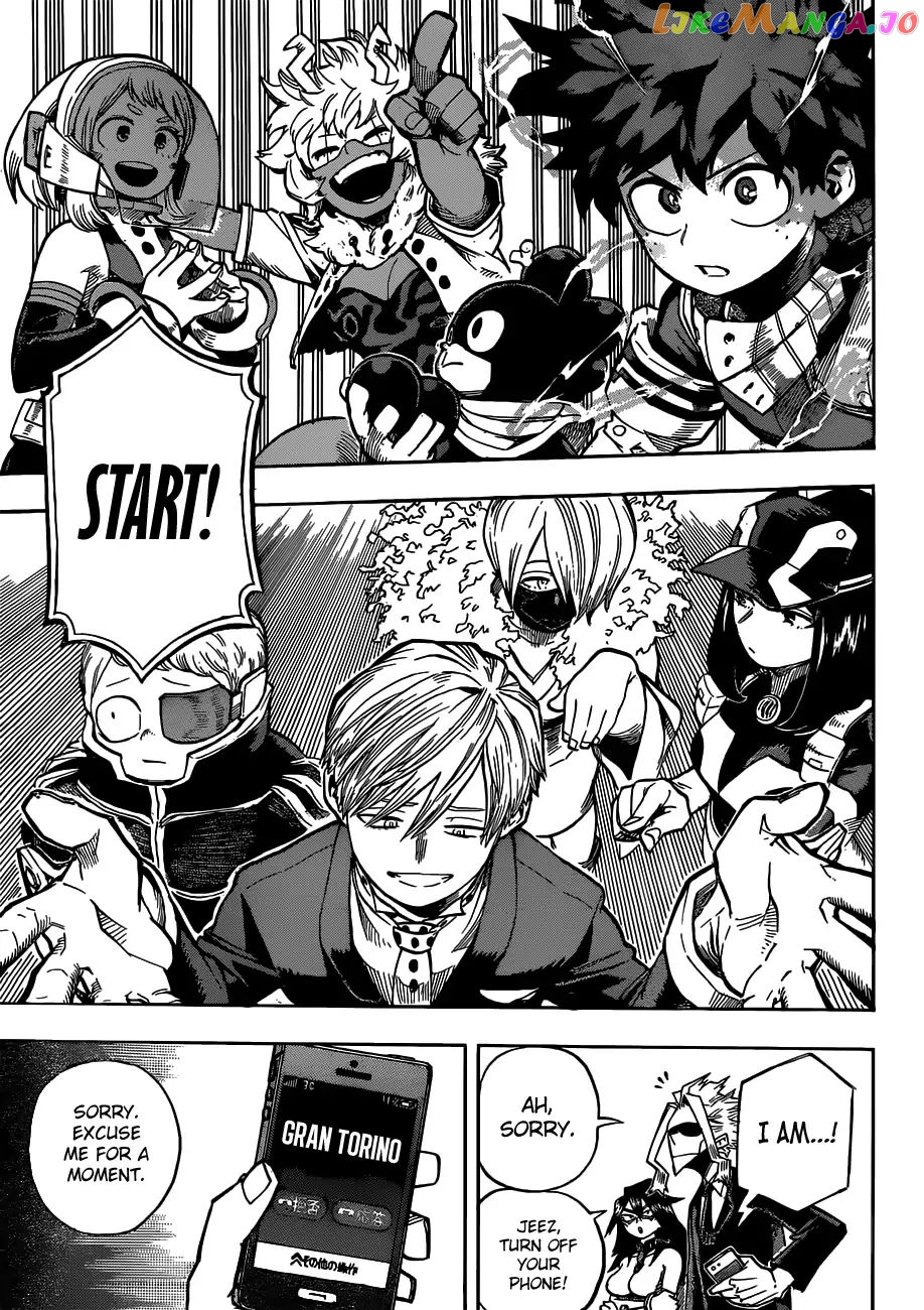 Boku No Hero Academia chapter 209 - page 14