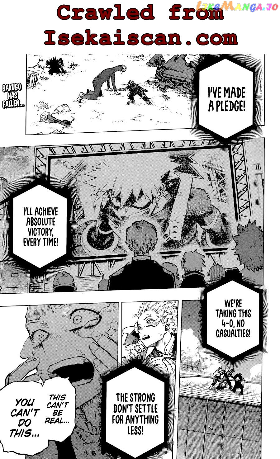 Boku No Hero Academia chapter 363 - page 1