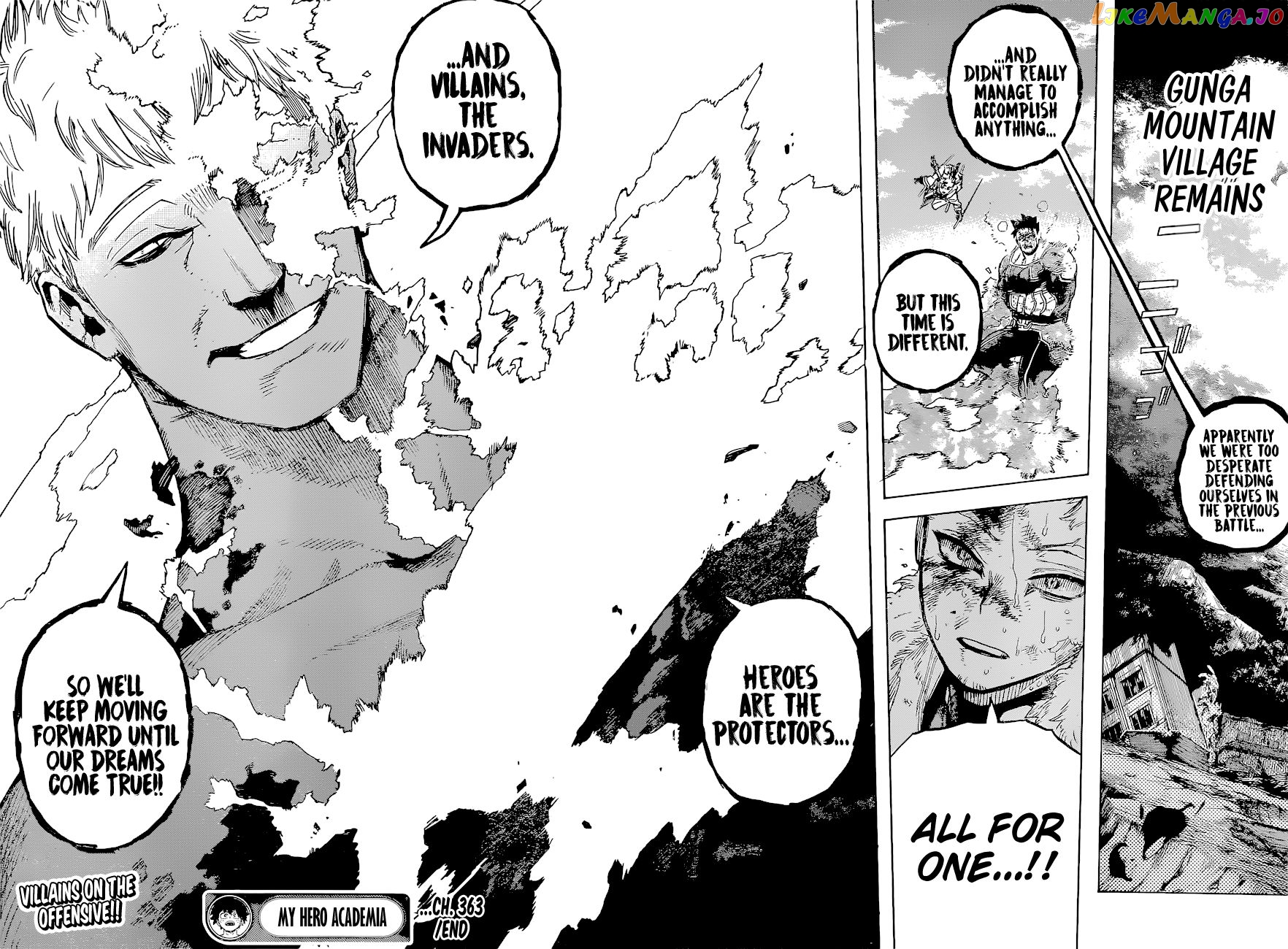 Boku No Hero Academia chapter 363 - page 12