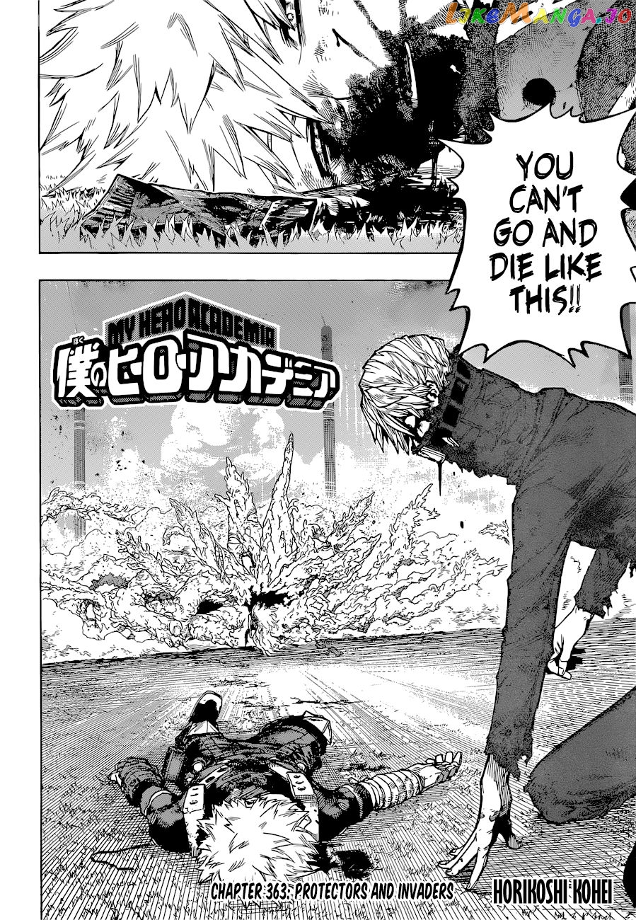 Boku No Hero Academia chapter 363 - page 3