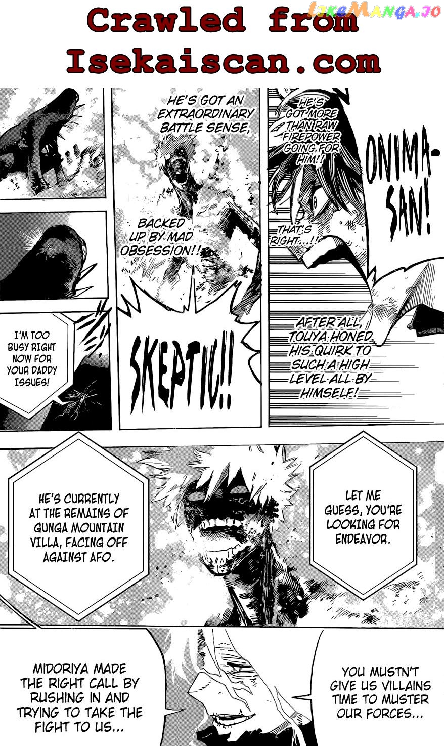 Boku No Hero Academia chapter 363 - page 8