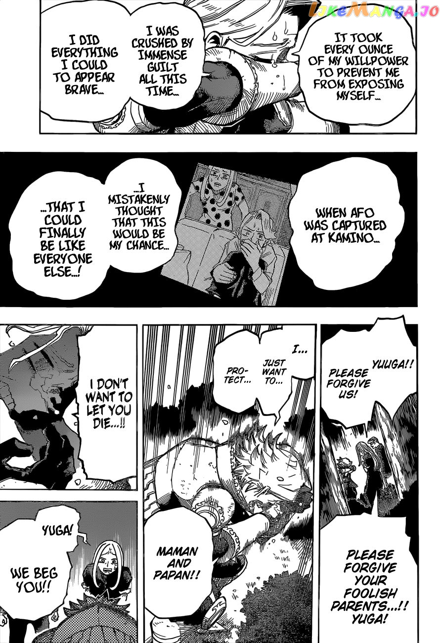 Boku No Hero Academia chapter 336 - page 13