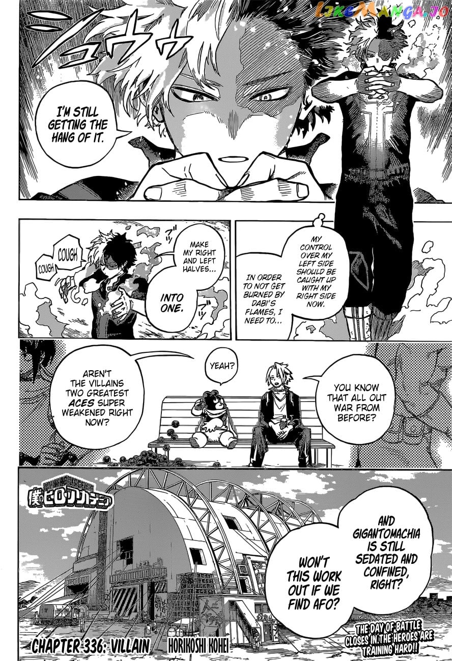 Boku No Hero Academia chapter 336 - page 5