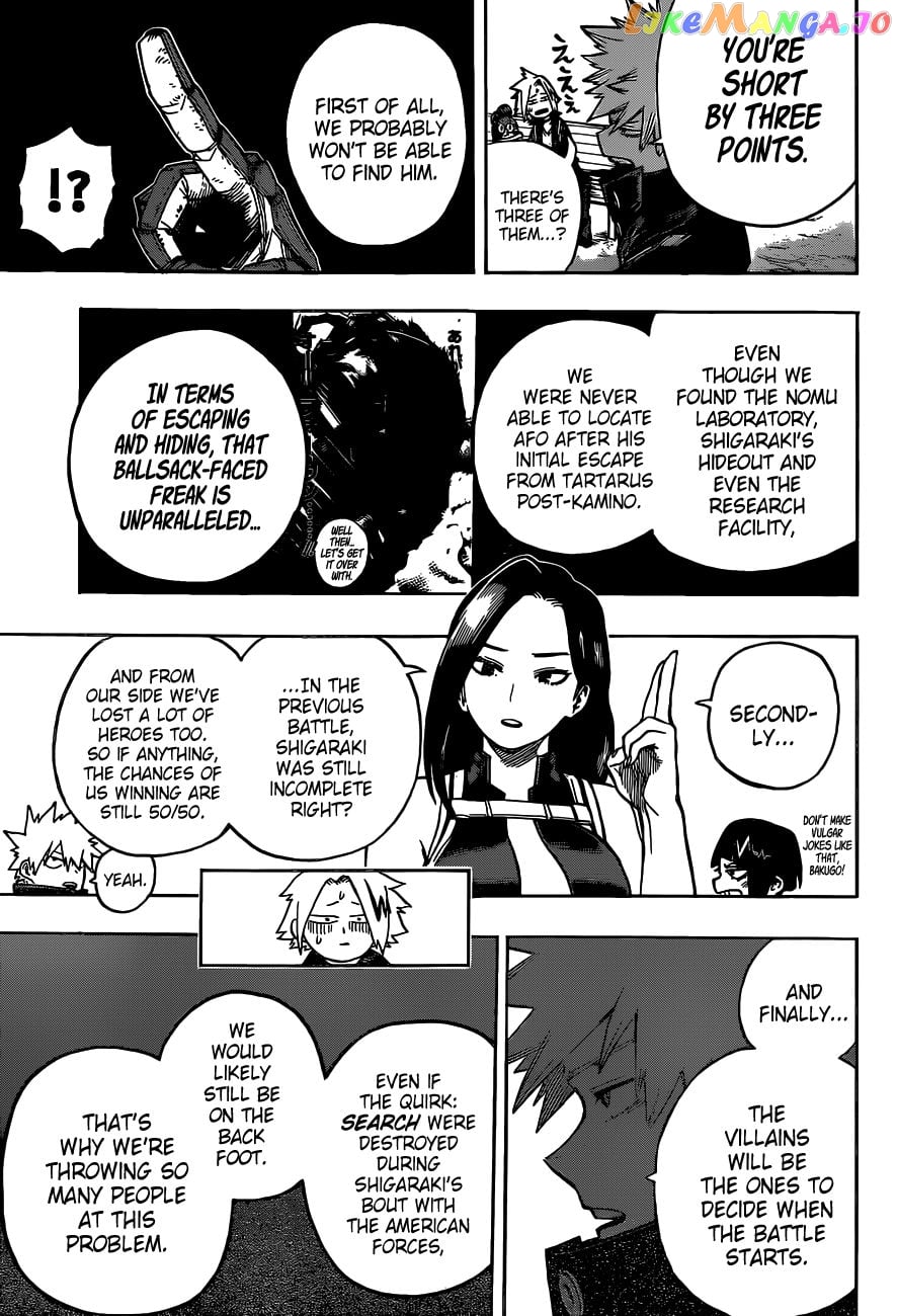 Boku No Hero Academia chapter 336 - page 6