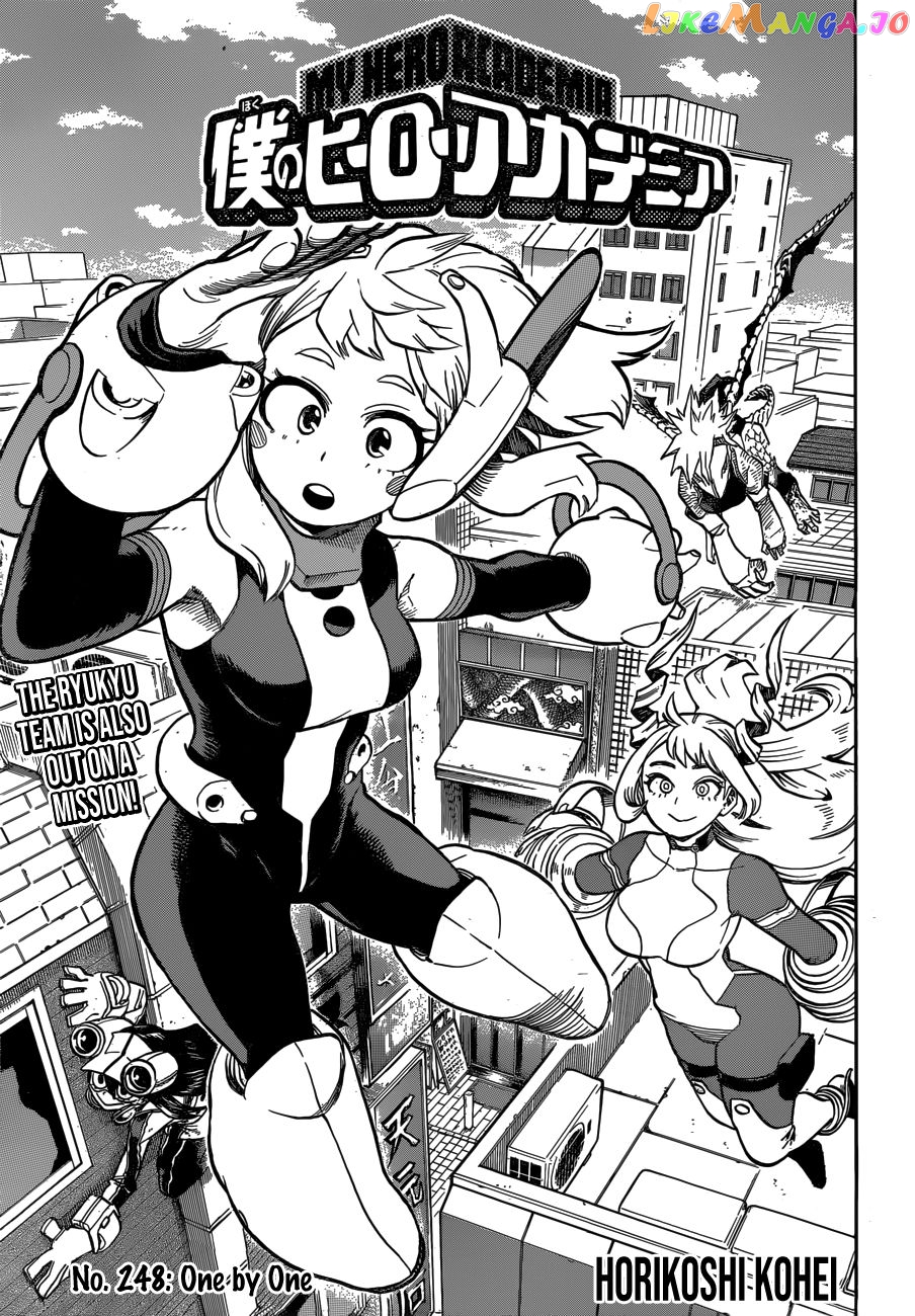 Boku No Hero Academia chapter 248 - page 1