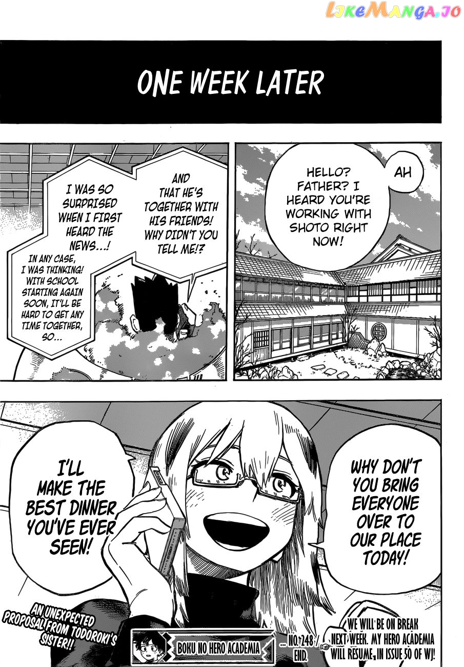 Boku No Hero Academia chapter 248 - page 14