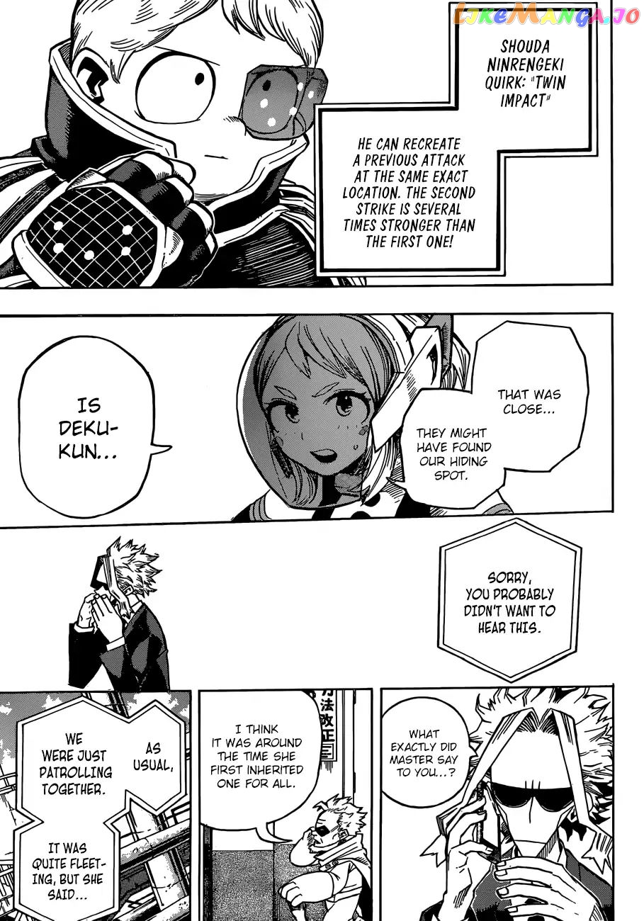 Boku No Hero Academia chapter 210 - page 14