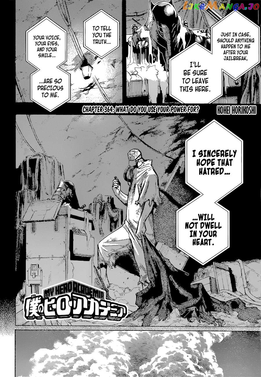Boku No Hero Academia chapter 364 - page 3