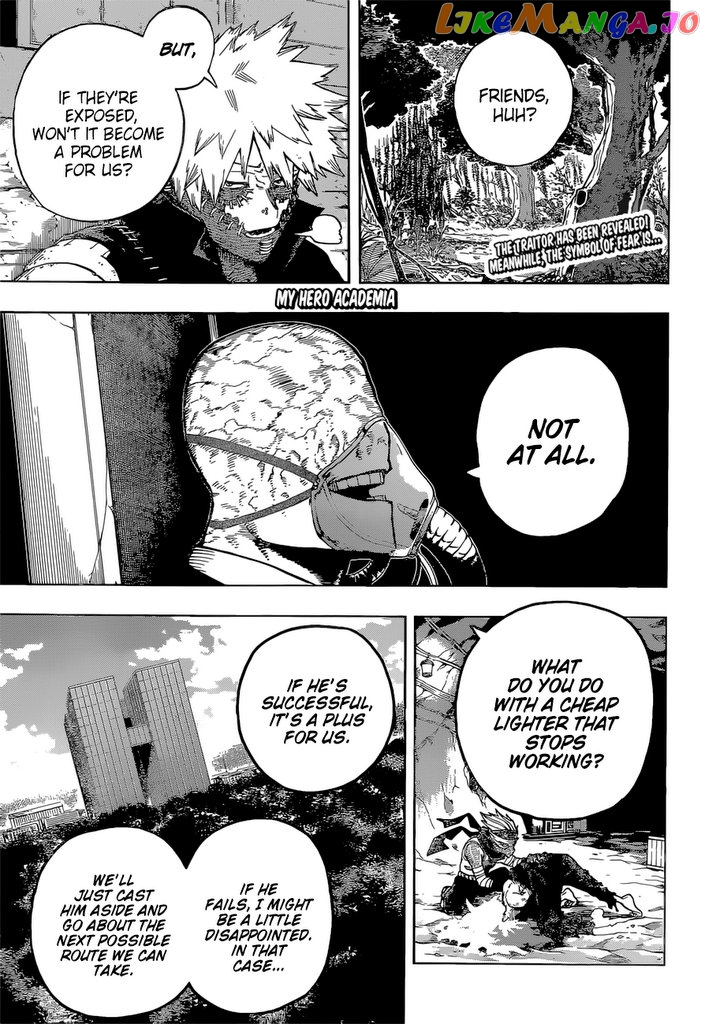 Boku No Hero Academia chapter 337 - page 1