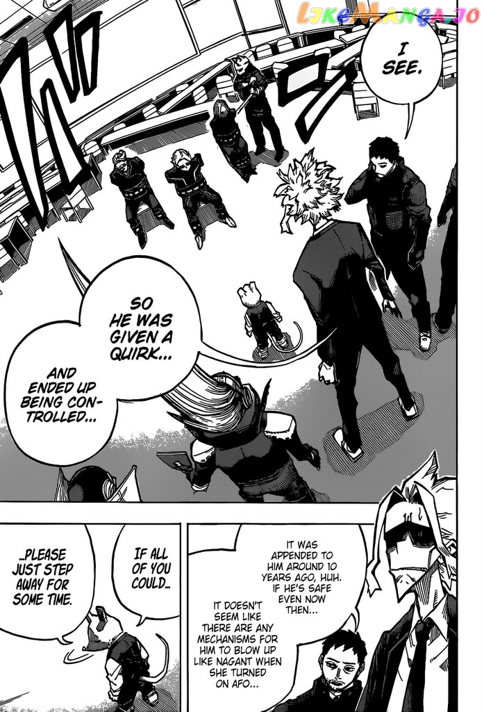 Boku No Hero Academia chapter 337 - page 12