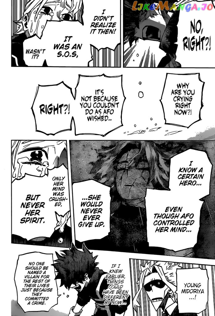 Boku No Hero Academia chapter 337 - page 17